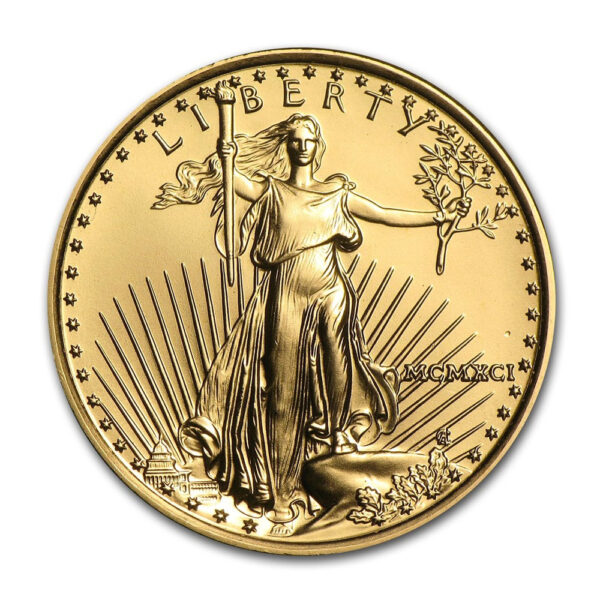 1991 1/10oz Gold American Eagle