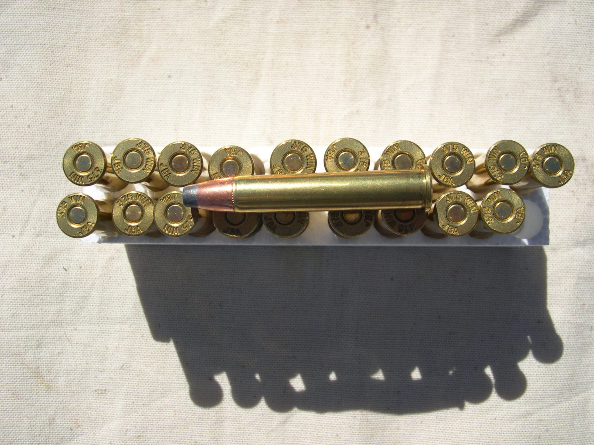 .375 Winchester 255g Barnes Soft Point Reed’s Ammunition & Research