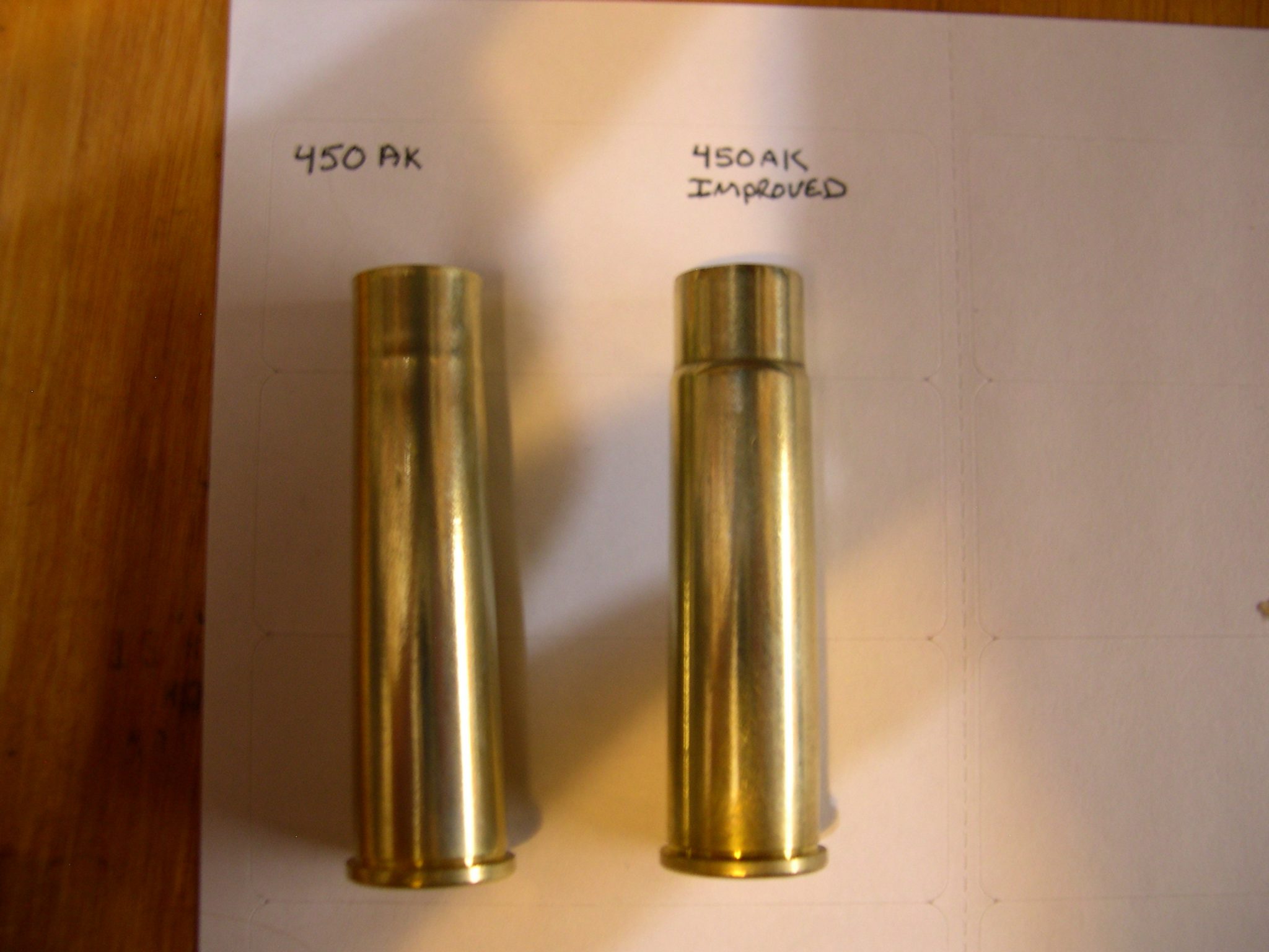 .450 Alaskan Improved 500g Flat Point Reed’s Ammunition & Research