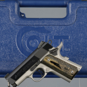 Colt Series 90 Lightweight Night Defender Talo Edition Semi-Automatic Pistol Two Tone Tritium Sight Serpentine Grip Defender factory roll mark for sale