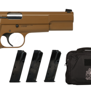 NEW Springfield SA-35 9mm 9x19 – Coyote Brown (Hi-Power clone) Soft Case and Extra mags for sale