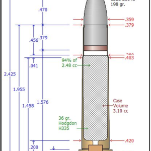 .35/.30-30 200g Reed's Flat Nose Soft Point